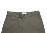 Active pantalone da uomo in cotone gabardine marrone pantaloni