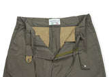 Active pantalone da uomo in cotone gabardine marrone