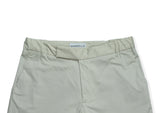 Active pantalone elegante uomo in cotone gabardine beige pantaloni