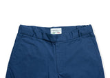 Active pantalone uomo cotone gabardine blu pantaloni