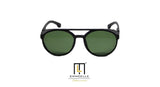 Occhiali da sole Alghero / Nero - verde occhiali