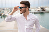 Occhiali da sole Taormina / blu fumè occhiali