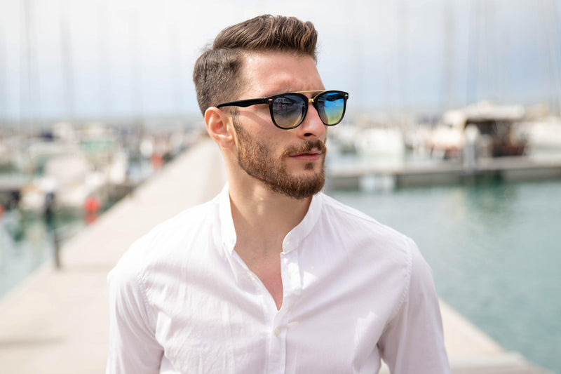 Occhiali da sole Taormina / blu fumè occhiali